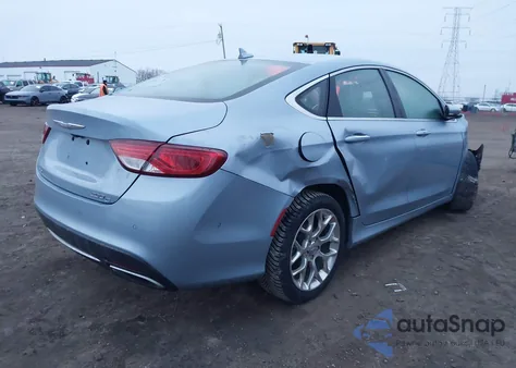 2015 Chrysler 200 C z USA, uszkodzony, nr VIN 1C3CCCEG2FN606640